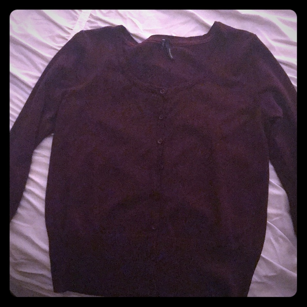 Button up sweater